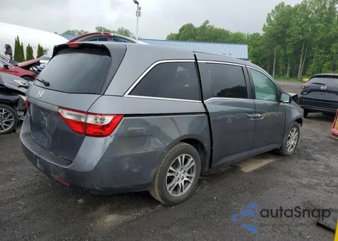 2013 Honda Odyssey Exl из США, поврежденный, VIN 5FNRL5H61DB064575